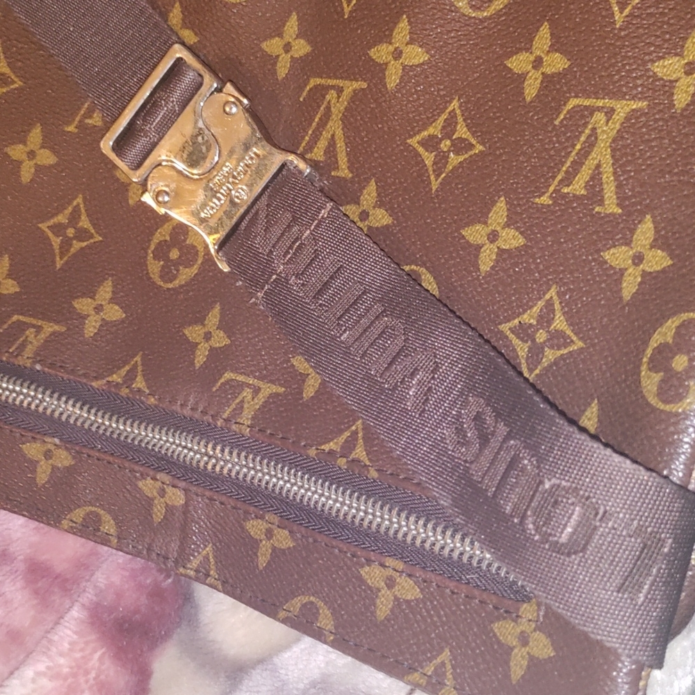 Louis Vuitton Leather Belt Bag